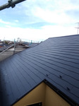 屋根遮熱シリコン塗装